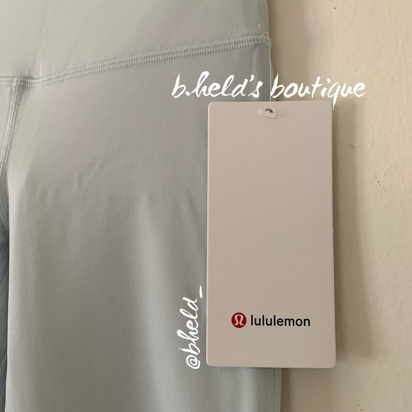 lululemon Align High-Rise Pant 25" in Ocean Air Pastel Light Blue Size 4 New NWT - Picture 5 of 12